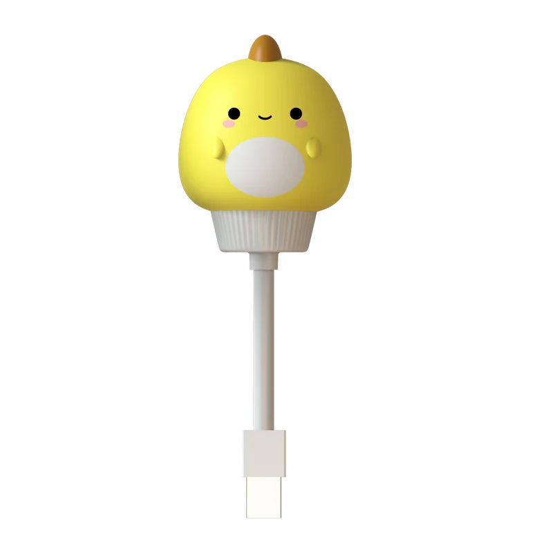 CuddleGlow Night Light – Cute USB Lamp with Remote for Kids & Babies