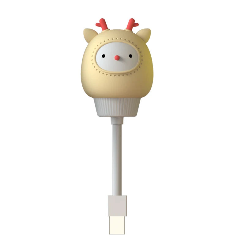 CuddleGlow Night Light – Cute USB Lamp with Remote for Kids & Babies