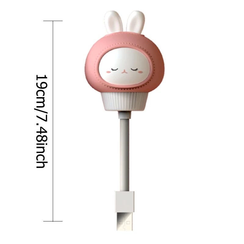 CuddleGlow Night Light – Cute USB Lamp with Remote for Kids & Babies