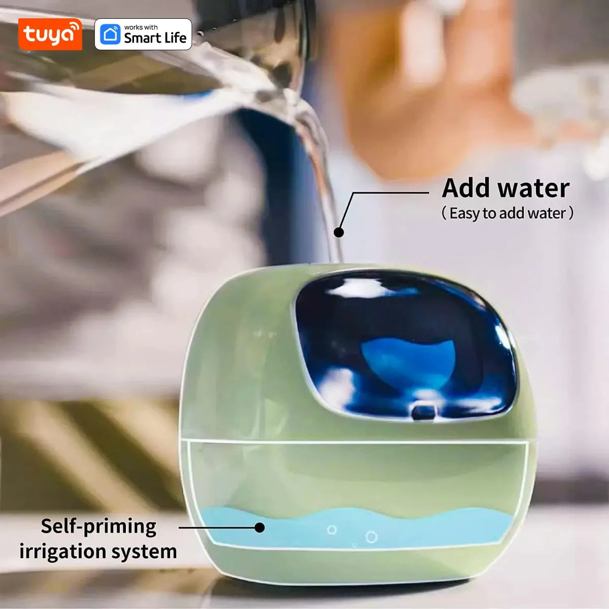 Smart Planter AI Plant Pot with 49+ Expressions & 7 Sensors