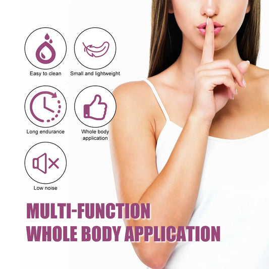 Portable Lipstick Shaped Electric Hair Remover for Women