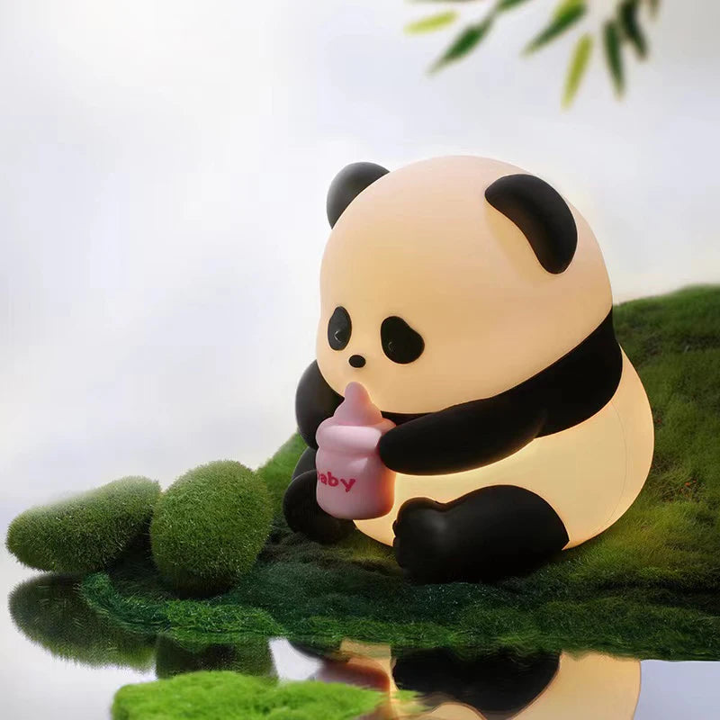 Cute Axolotl Silicone Night Light – Touch Control & USB Rechargeable
