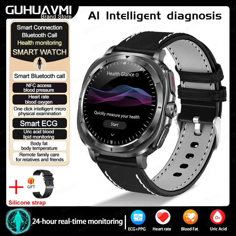 Galaxy Watch 7 Smartwatch โ ECG+PPG, Blood Pressure & Body Fat Tracker