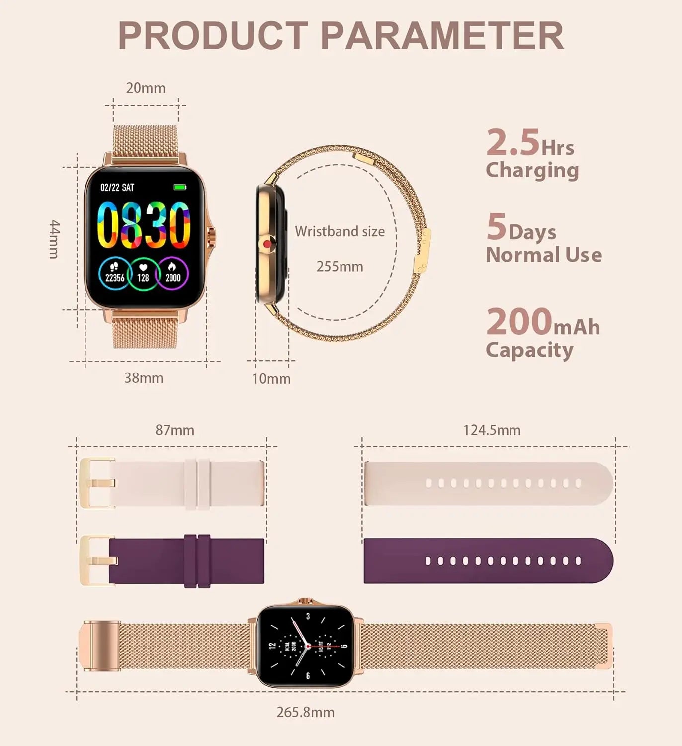 Elegant Smartwatch for Women