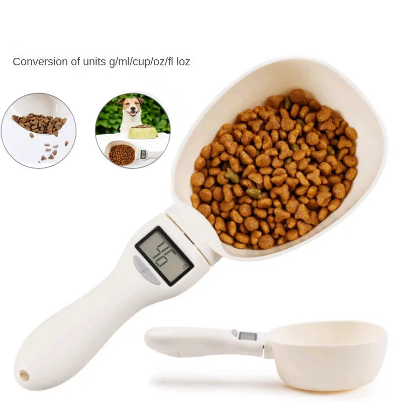 Digital Spoon Scale for Pet Feeding