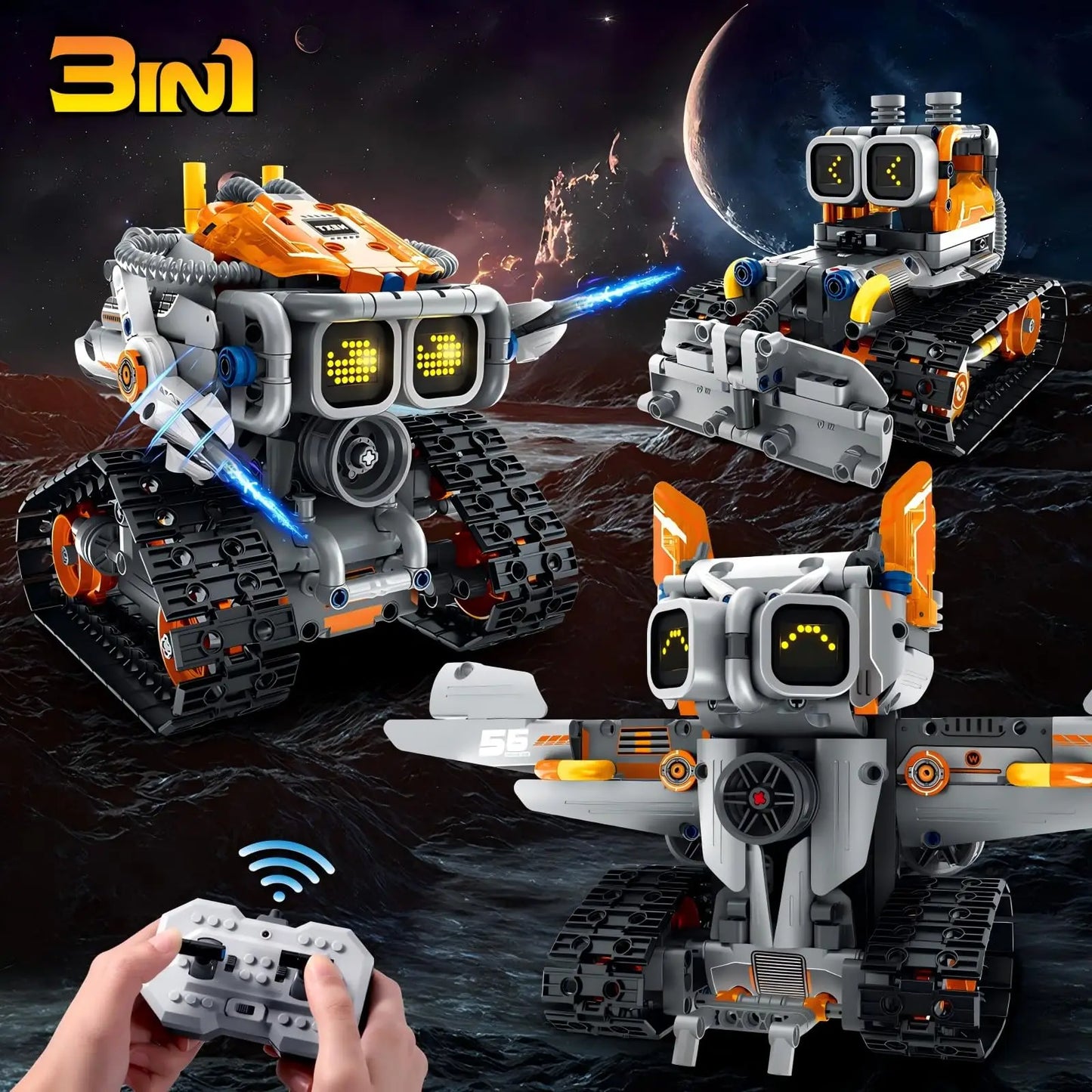 Interactive RC Robot Kit