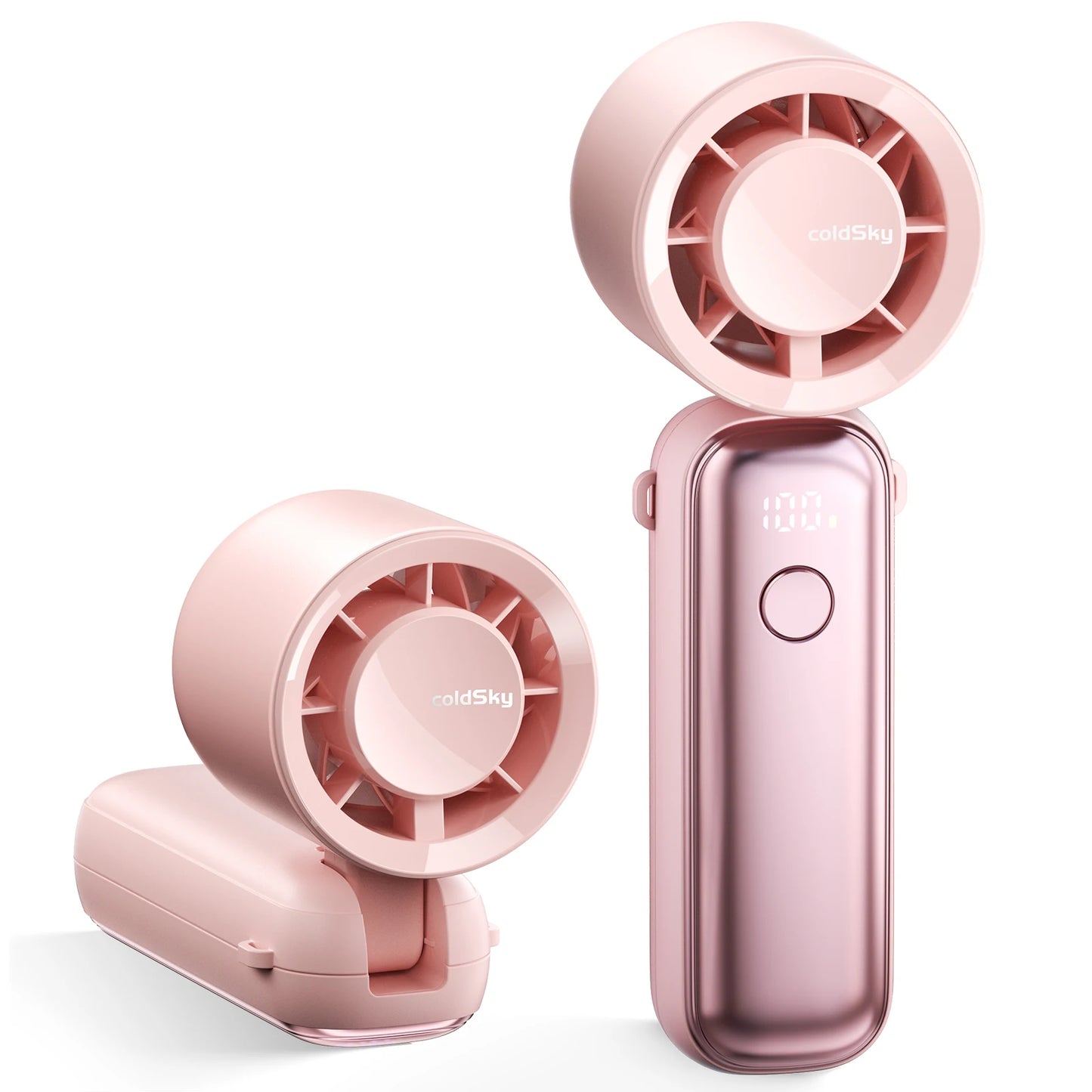 Portable Turbo Fan, 5000mAh, 6 Speeds