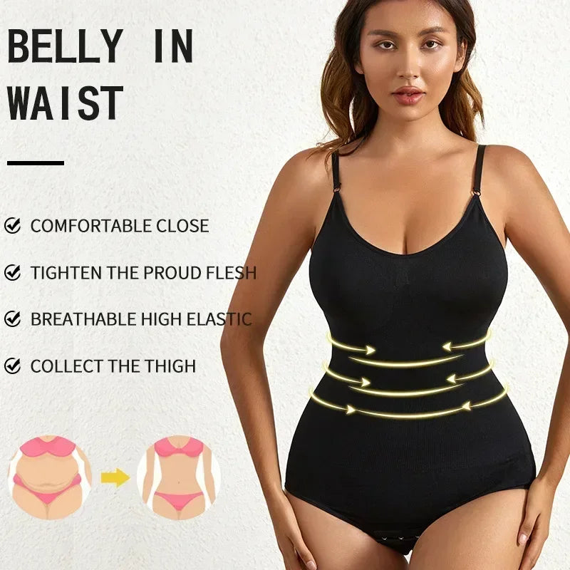 Seamless Slimming Shapewear – Tummy Control & Butt Lifting Bodysuit