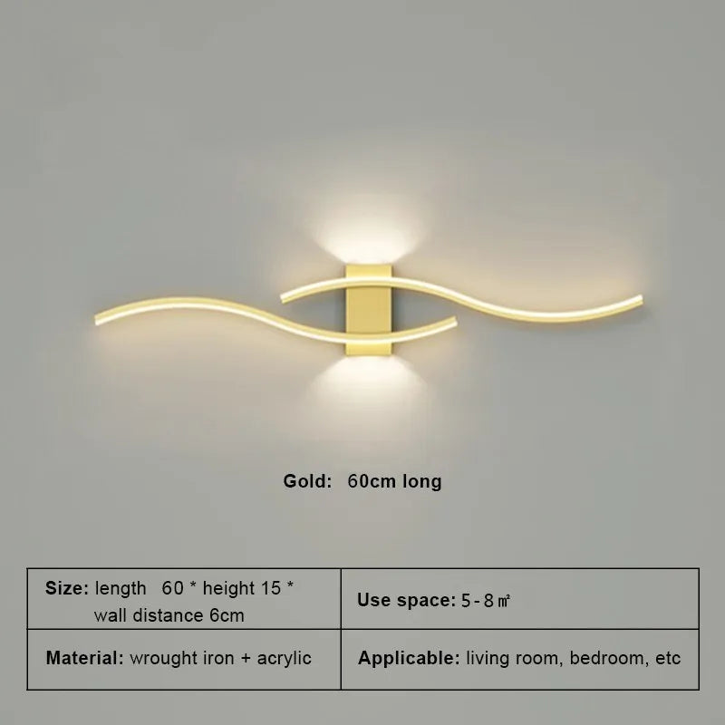 Modern Minimalist LED Wall Lamp