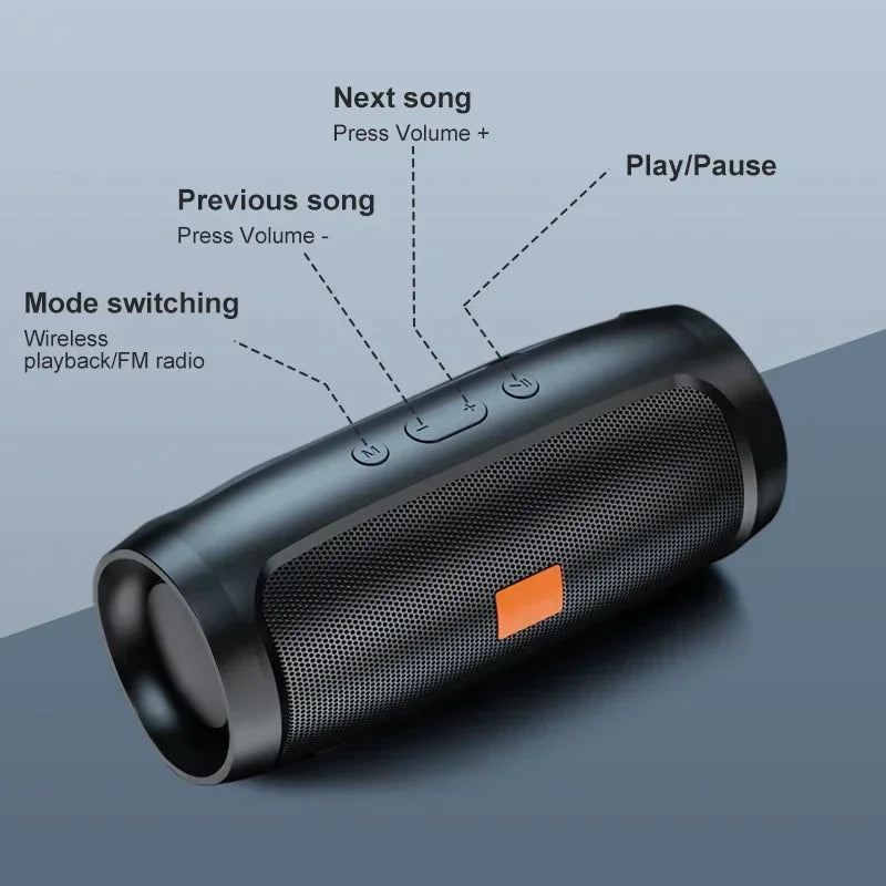 Dual Stereo Bluetooth Speaker with Subwoofer