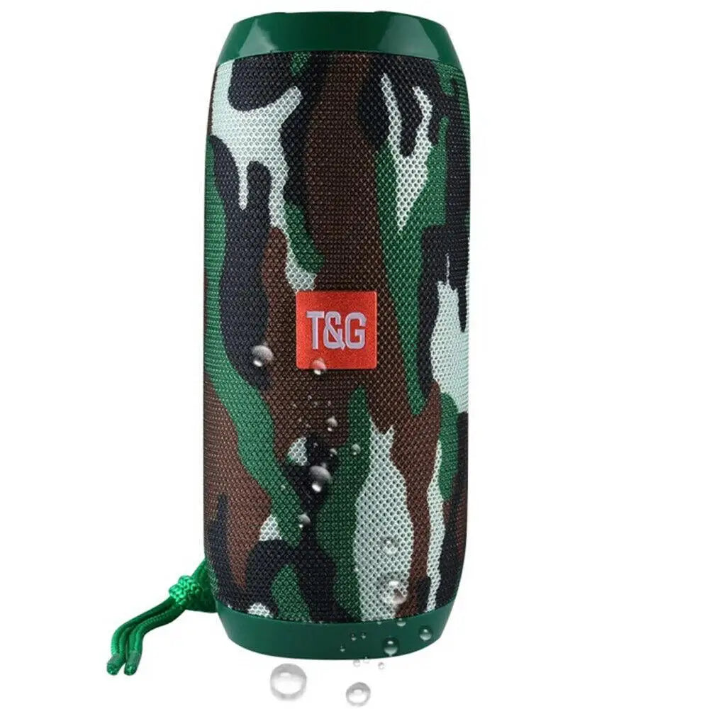 Portable Bluetooth Speaker Outdoor Wireless Dual Bass Subwoofer