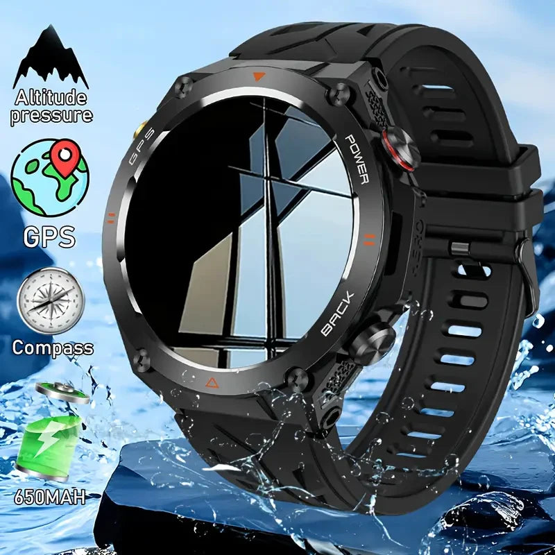 Women’s Fitness Smartwatch GPS, Heart Rate, Sleep Tracker, Waterproof