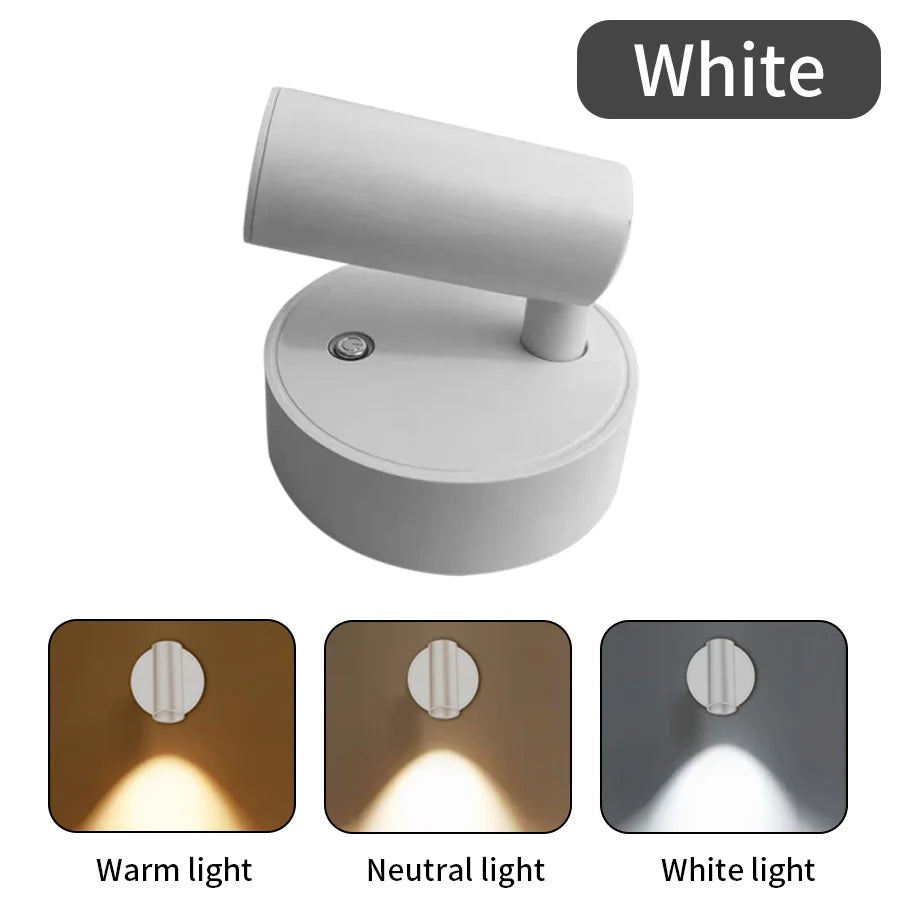 Sleek Magnetic LED Wall Light