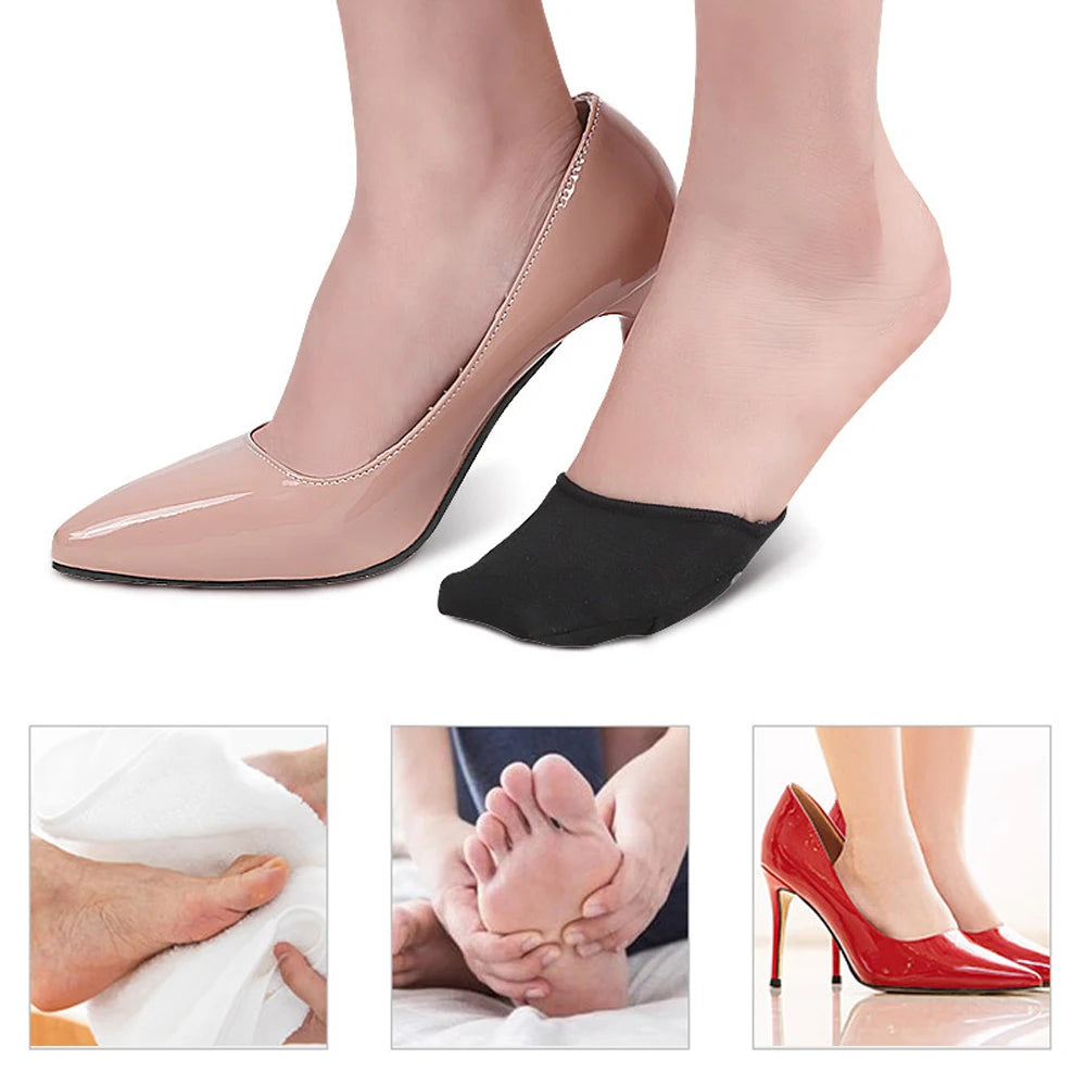 Women’s Invisible Toe Topper Socks