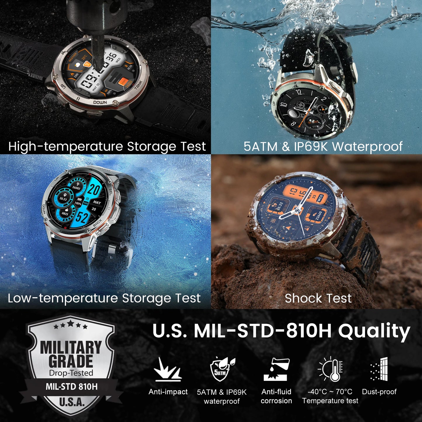 TANK T3 GPS Smartwatch