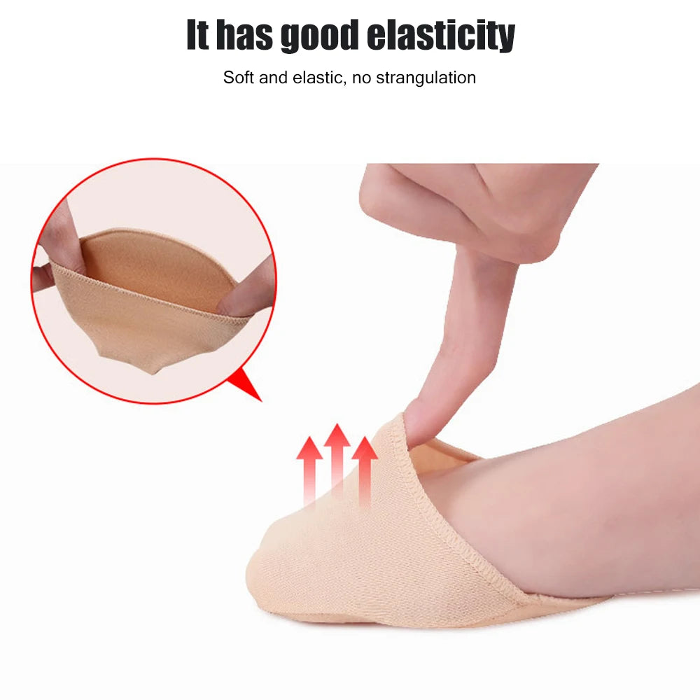 Women’s Invisible Toe Topper Socks