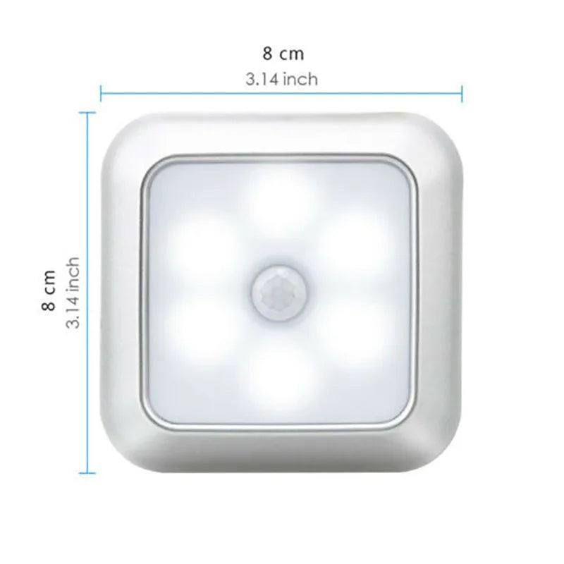 6 LED Motion Sensor Night Light –Auto On/Off