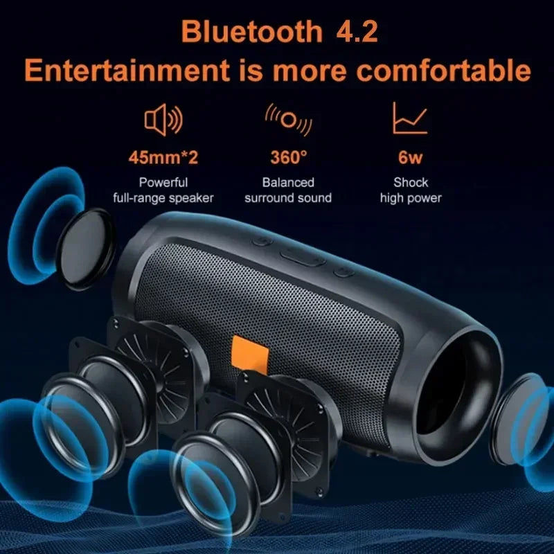 Dual Stereo Bluetooth Speaker with Subwoofer