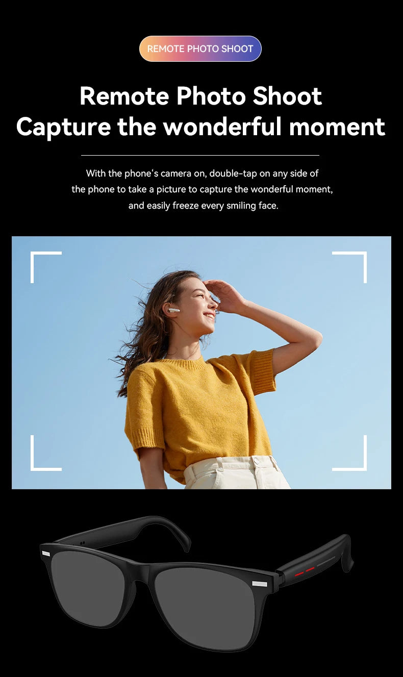 Smart Glasses with AI Voice Control