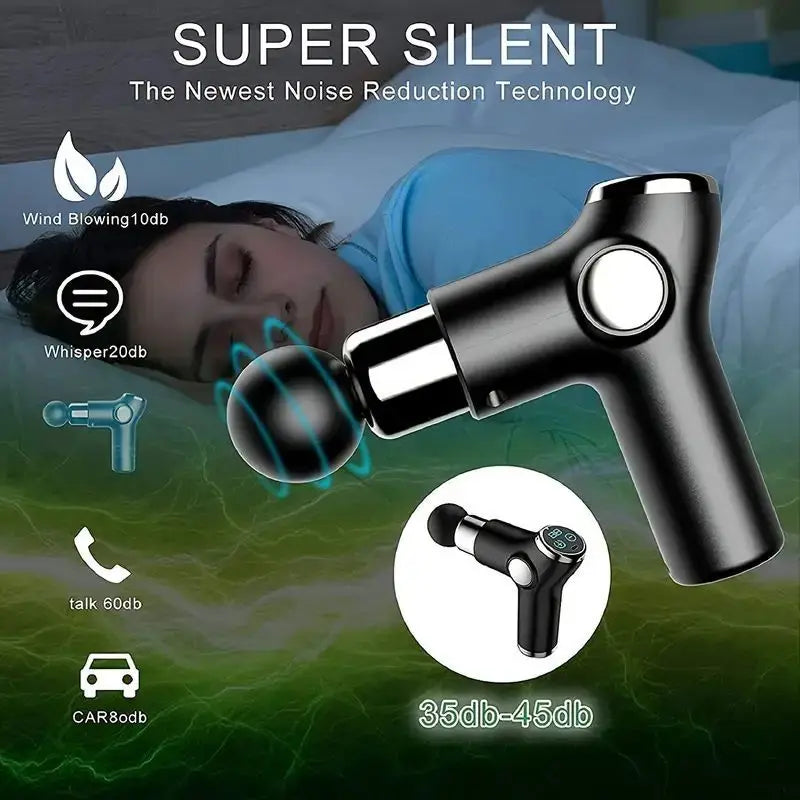 32 Speed LED Fitness Fascia Gun