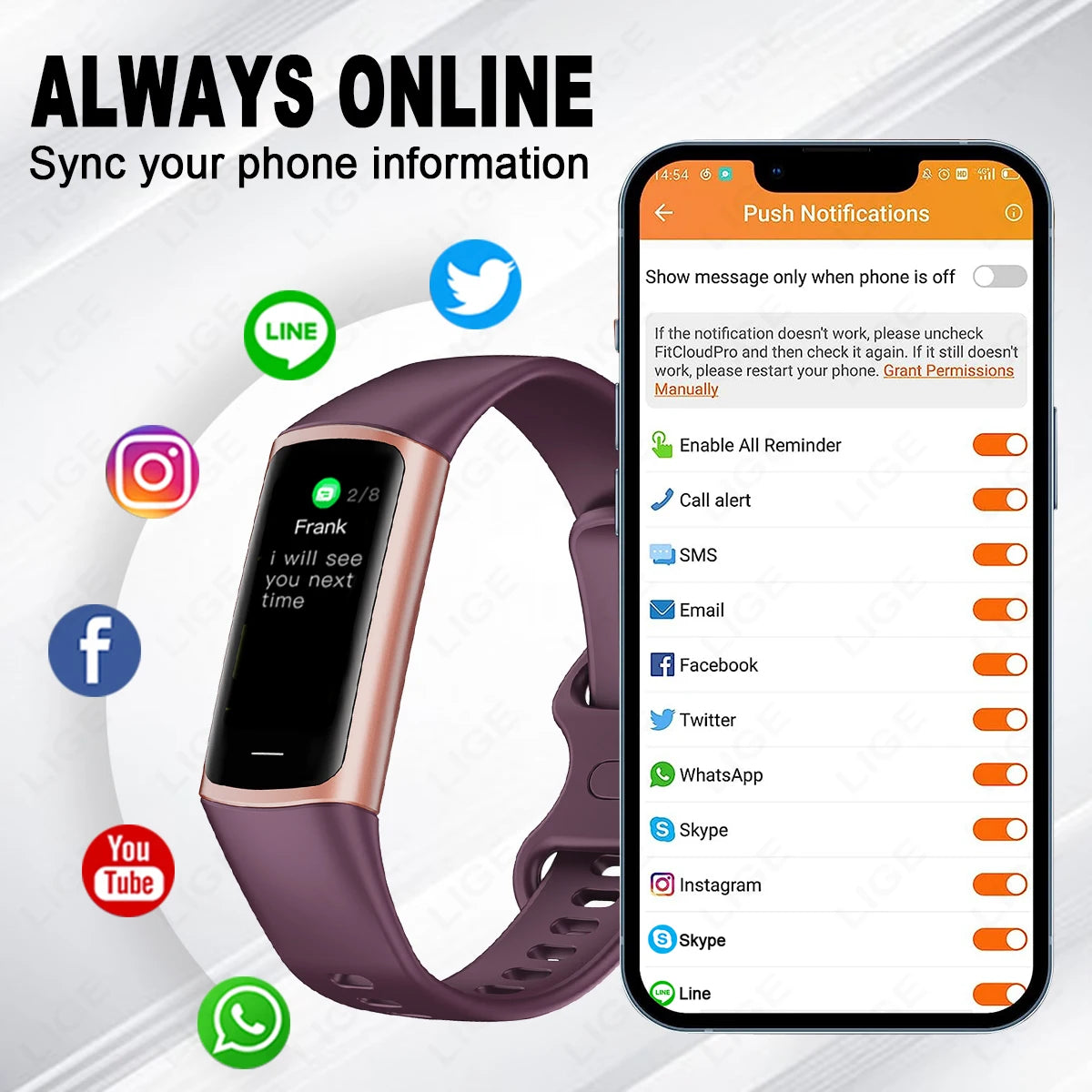 Smartwatch Fitness Tracker