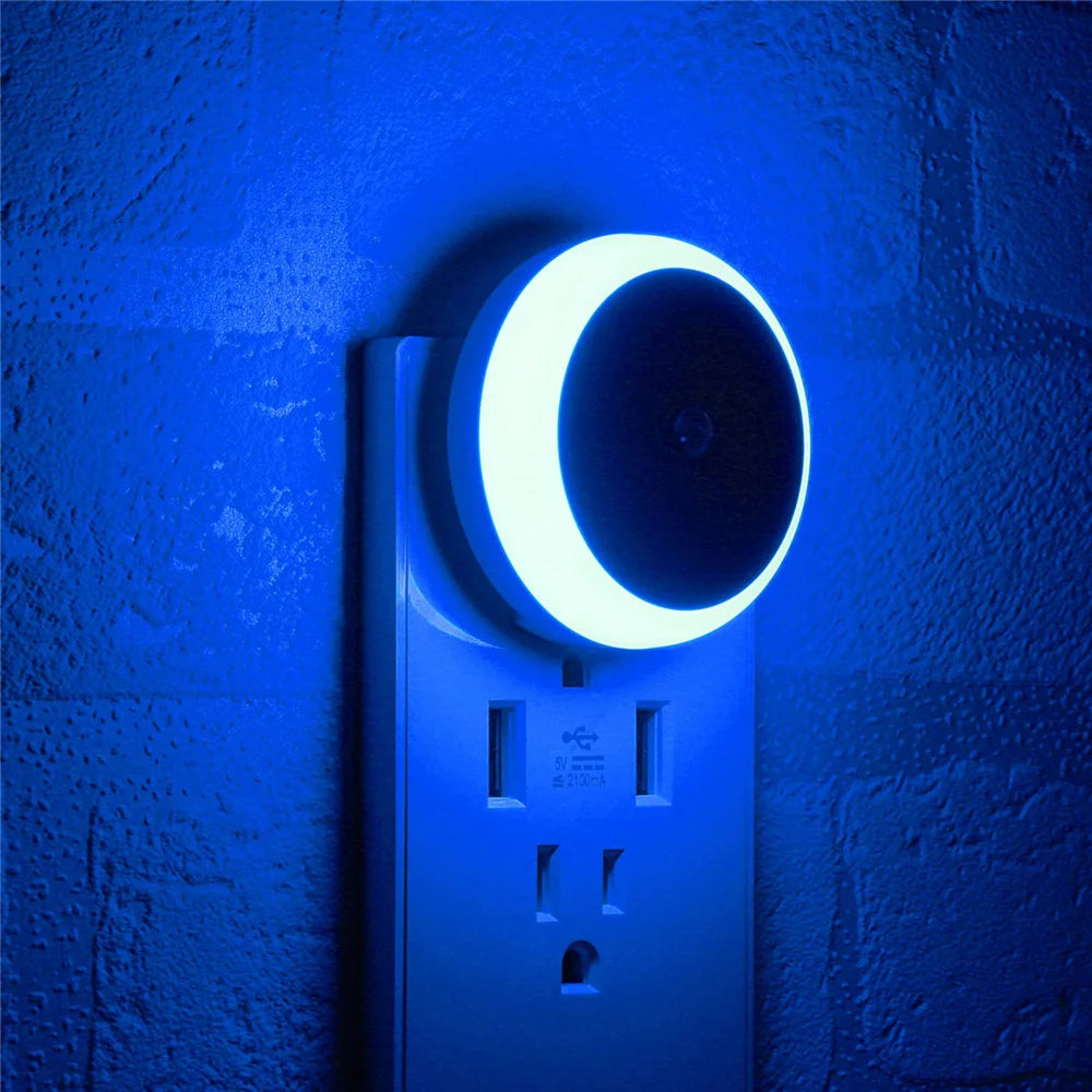 LED Night Light Plug-In with Dusk to Dawn Sensor