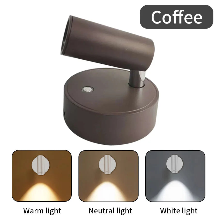 Sleek Magnetic LED Wall Light