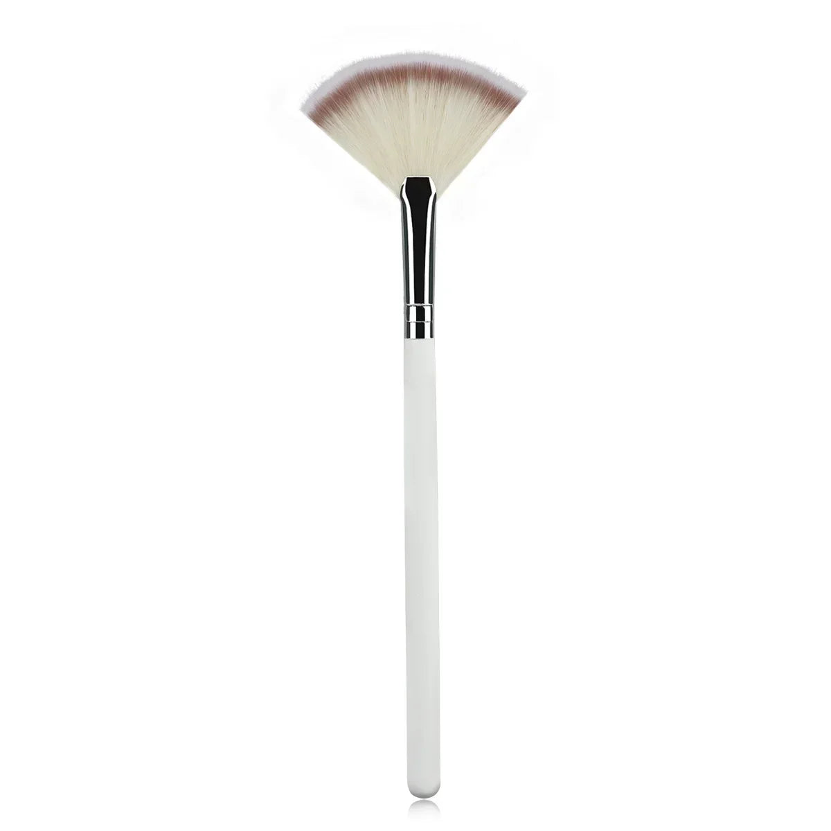 Large Flat Highlight Blush Fan-Shaped Makeup Brush Powder Loose Powder Face Brush Korean Soft Cosy Even Color Tools For Women