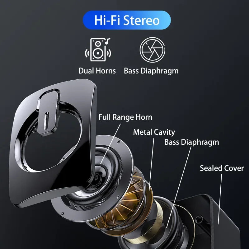 USB Wired Computer Speakers with LED Light