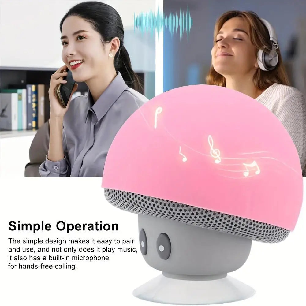 Cartoon Mushroom Mini Bluetooth Speaker