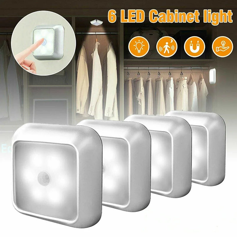6 LED Motion Sensor Night Light –Auto On/Off