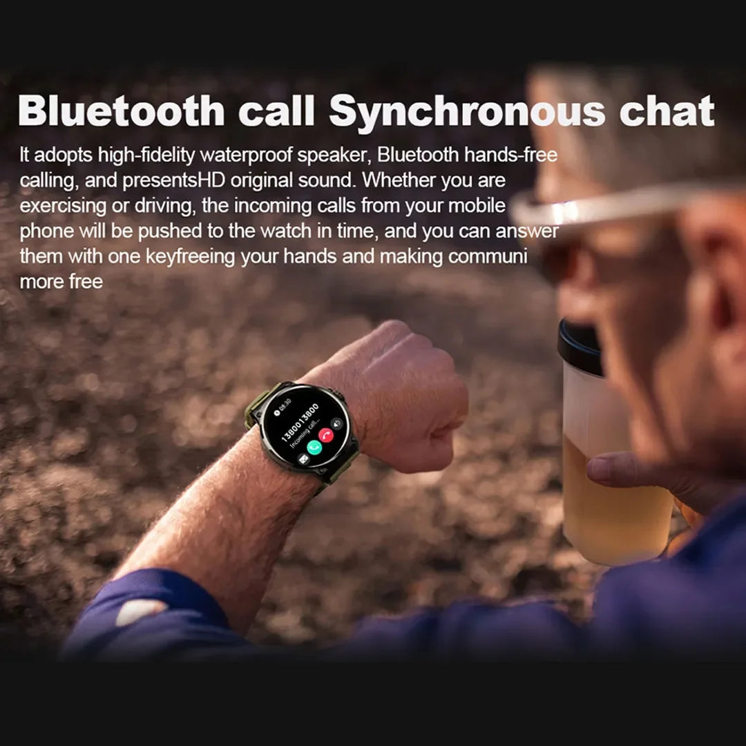 1.85β Ultra HD Smartwatch with Bluetooth Call with 100+ Features