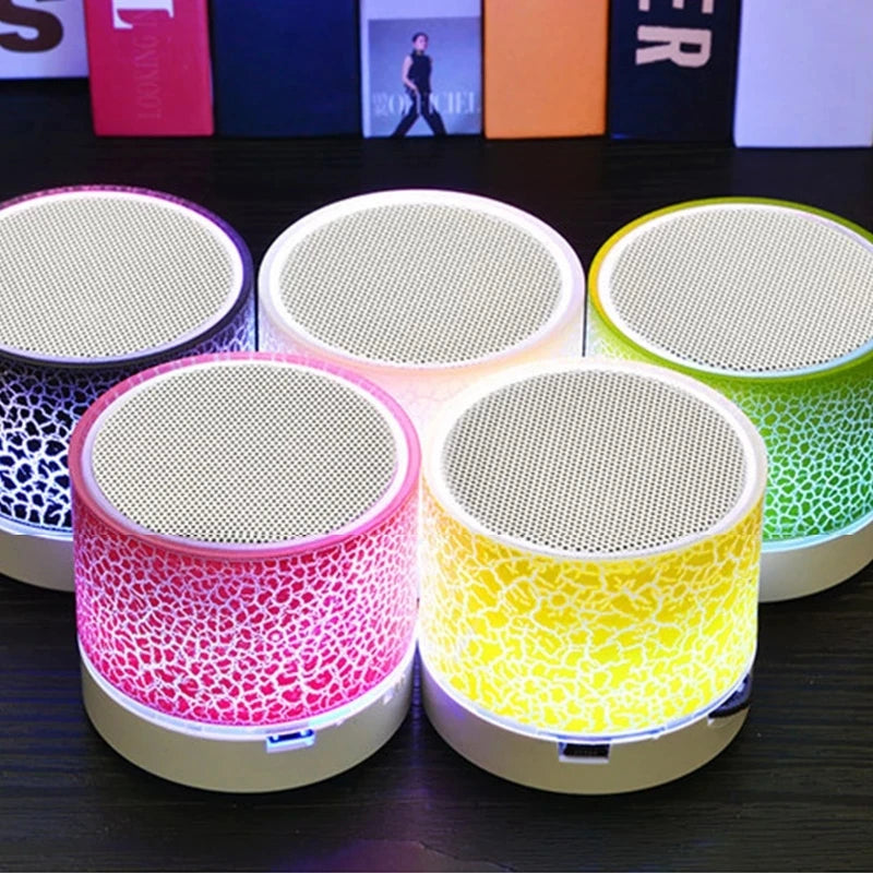 Mini LED Bluetooth Speaker โ Wireless Subwoofer