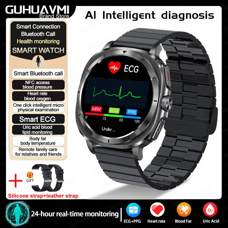 Galaxy Watch 7 Smartwatch โ ECG+PPG, Blood Pressure & Body Fat Tracker