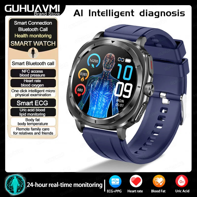 Galaxy Watch 7 Smartwatch โ ECG+PPG, Blood Pressure & Body Fat Tracker