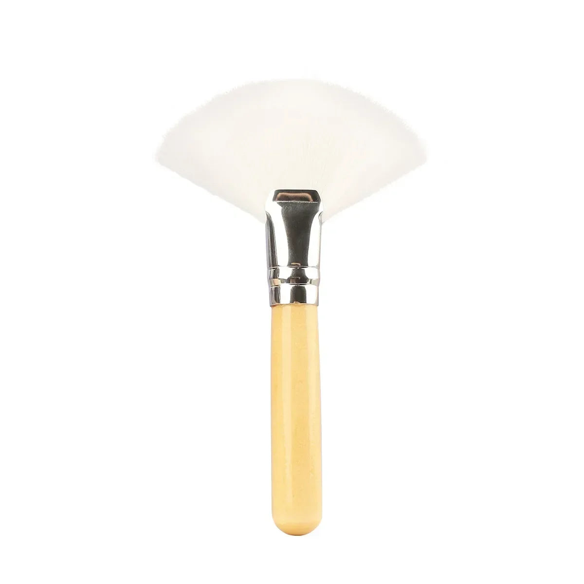 Large Flat Highlight Blush Fan-Shaped Makeup Brush Powder Loose Powder Face Brush Korean Soft Cosy Even Color Tools For Women