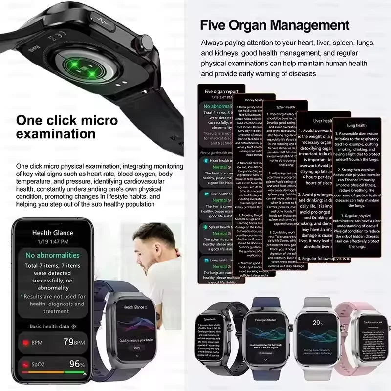 All-in-One Health Smartwatch for Men