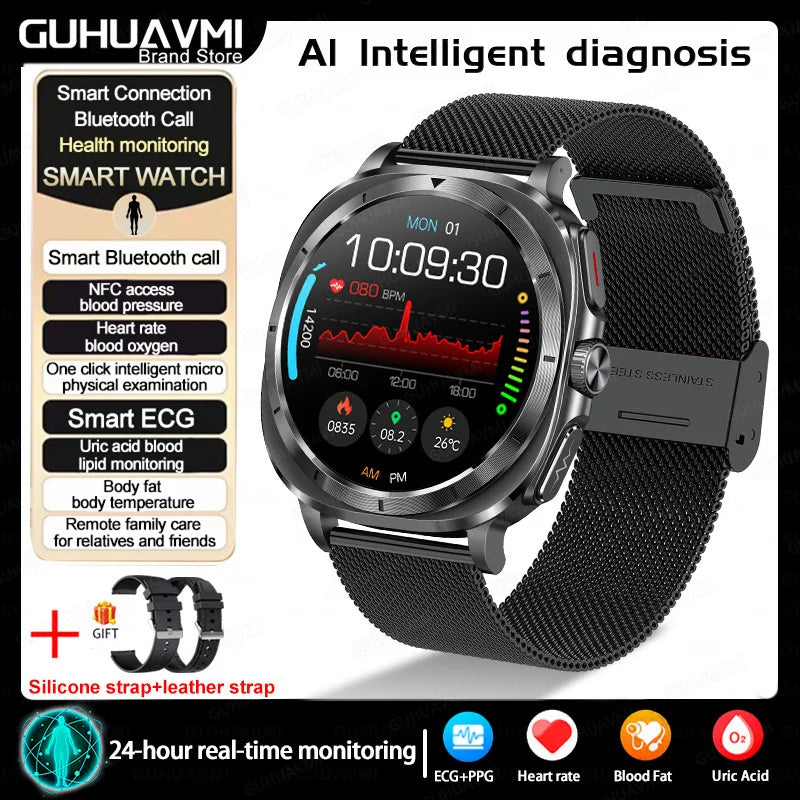 Galaxy Watch 7 Smartwatch โ ECG+PPG, Blood Pressure & Body Fat Tracker
