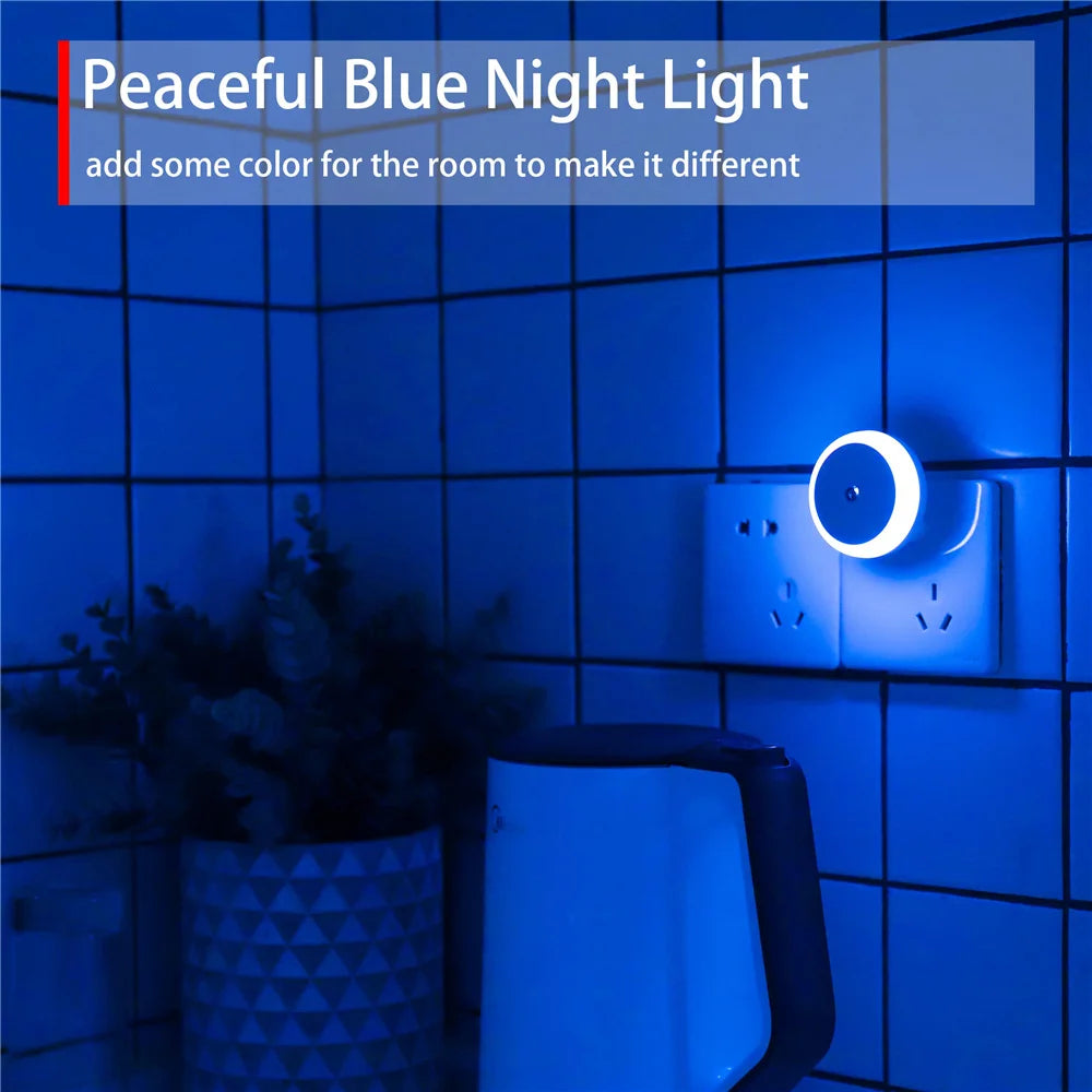 LED Night Light Plug-In with Dusk to Dawn Sensor