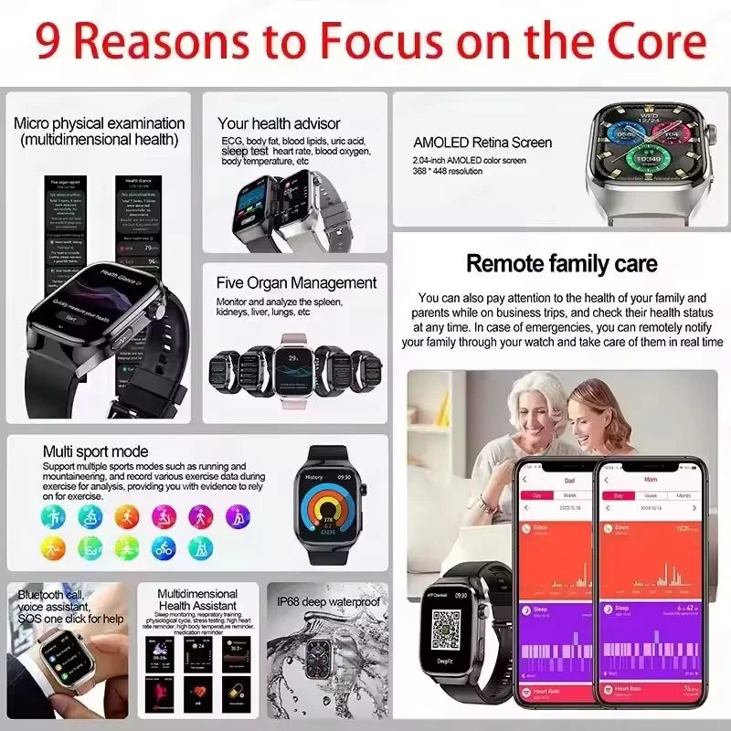 All-in-One Health Smartwatch for Men