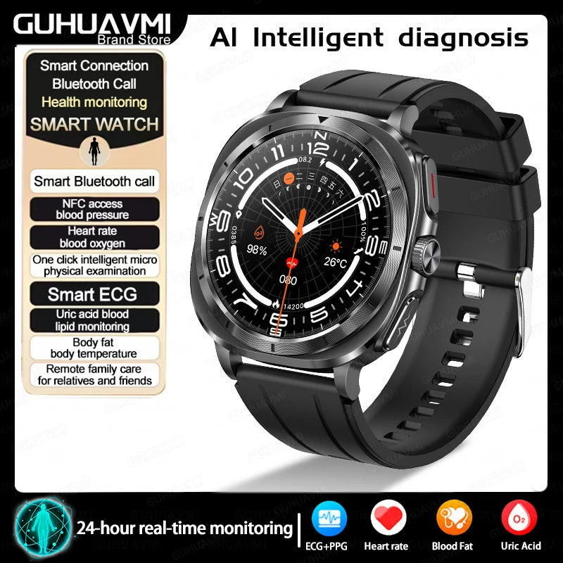 Galaxy Watch 7 Smartwatch โ ECG+PPG, Blood Pressure & Body Fat Tracker