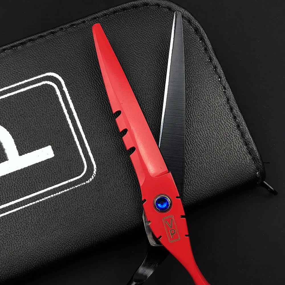 6 Japanese Professional Hairdressing Scissors Set