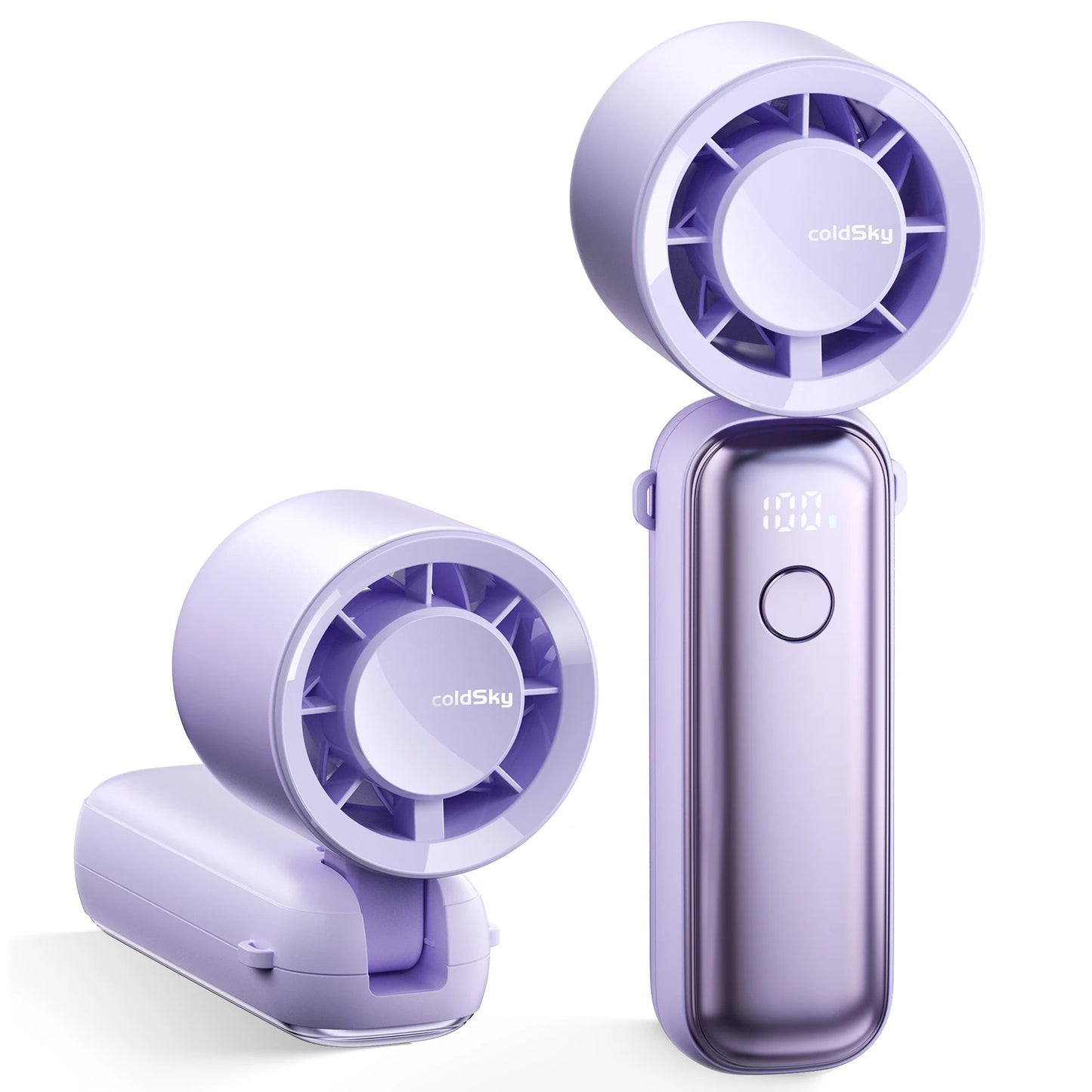 Portable Turbo Fan, 5000mAh, 6 Speeds