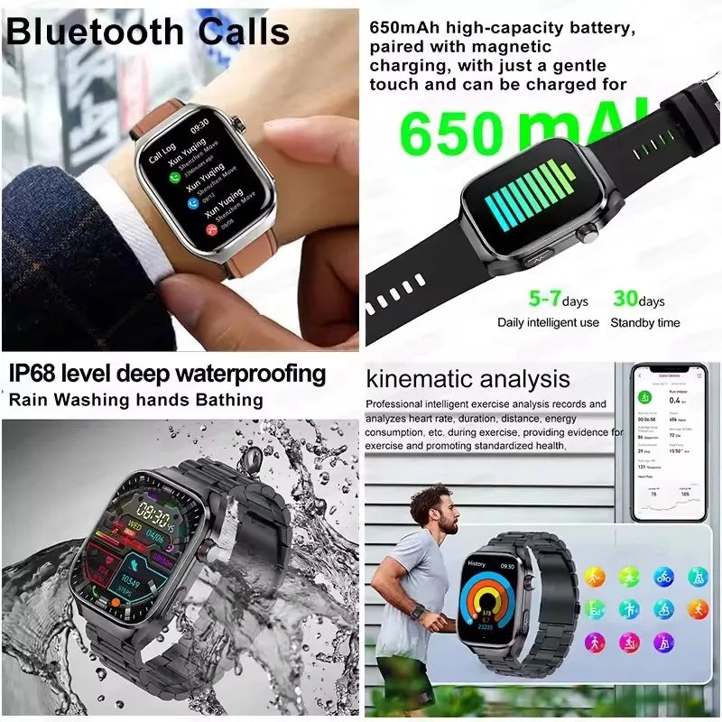 All-in-One Health Smartwatch for Men