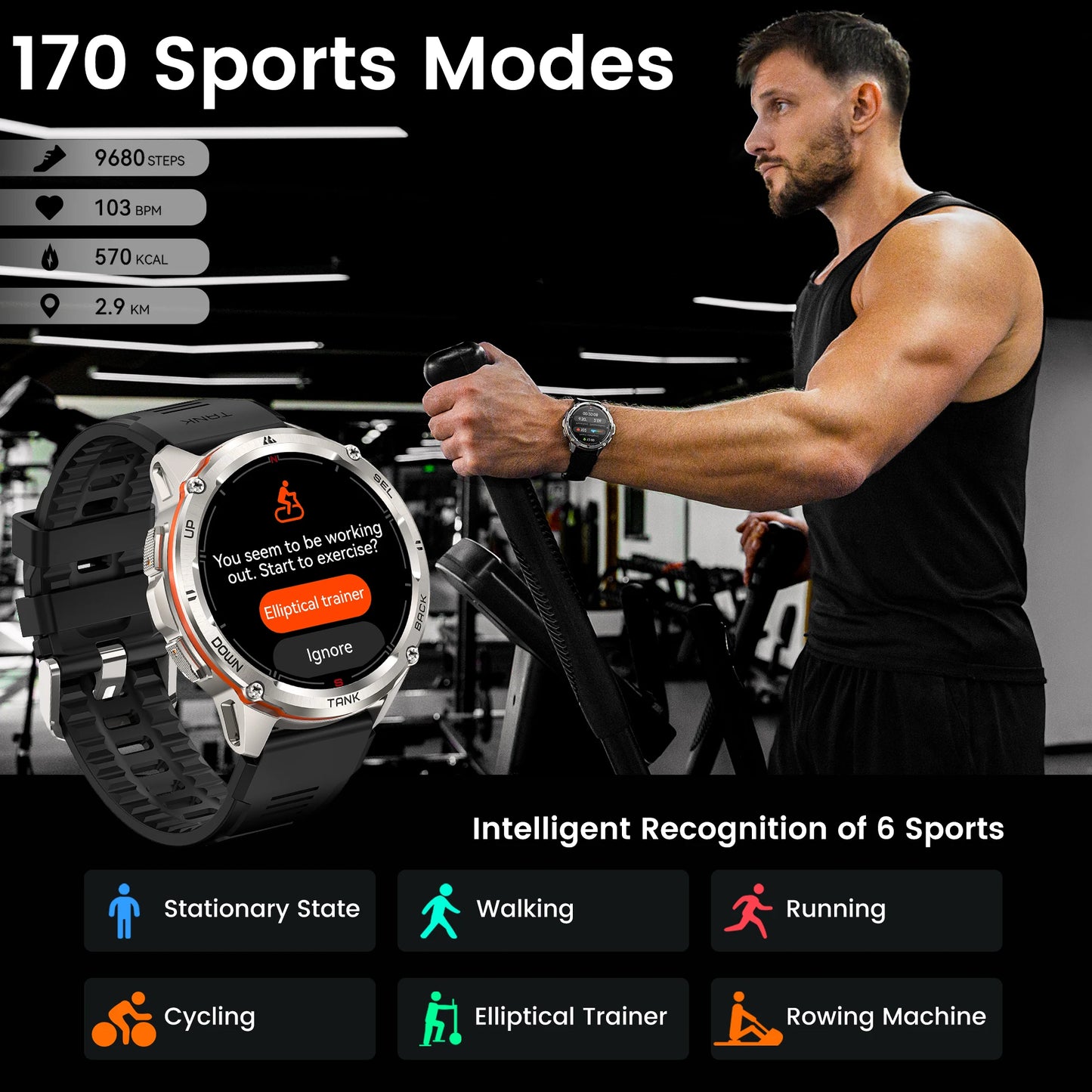 TANK T3 GPS Smartwatch