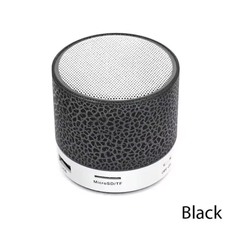 Mini Bluetooth LED Speaker β Crackle Design