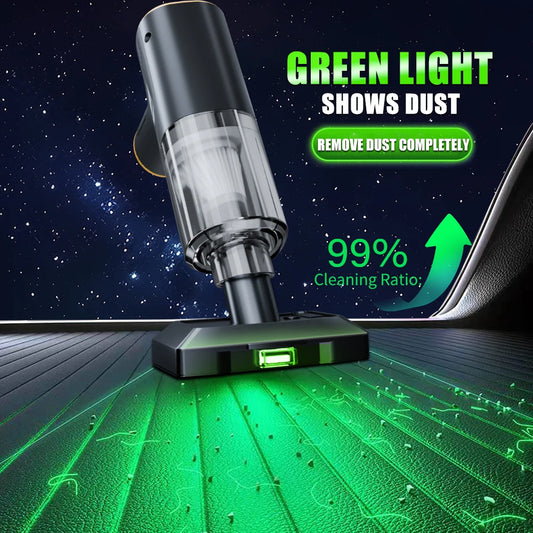 Mini Wireless Car Vacuum Cleaner – 98000PA Suction