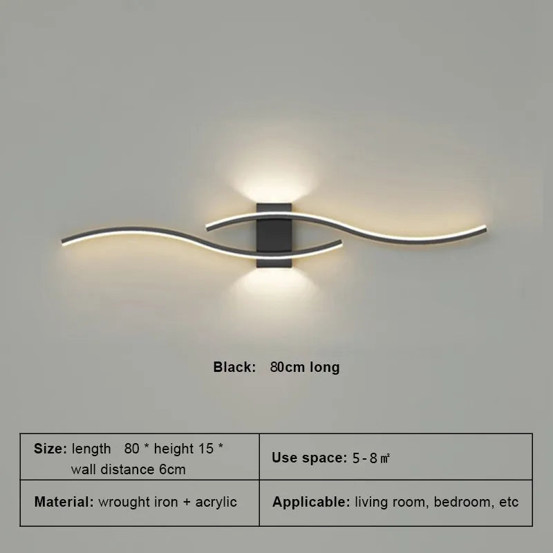 Modern Minimalist LED Wall Lamp