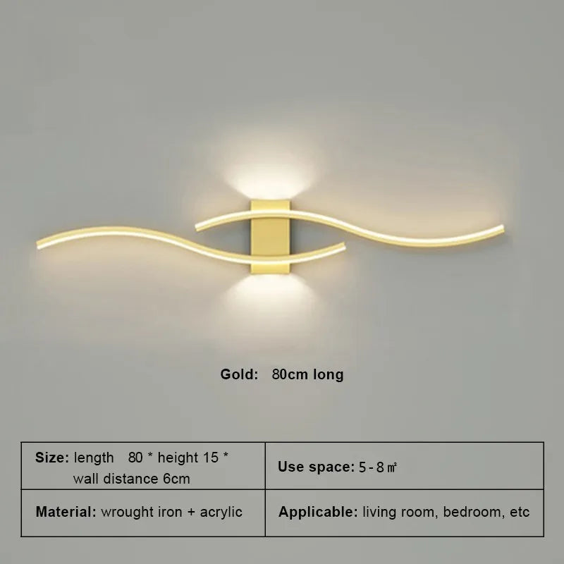 Modern Minimalist LED Wall Lamp