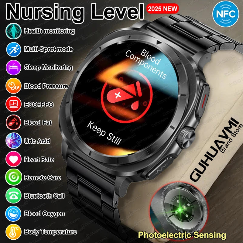 Galaxy Watch 7 Smartwatch โ ECG+PPG, Blood Pressure & Body Fat Tracker